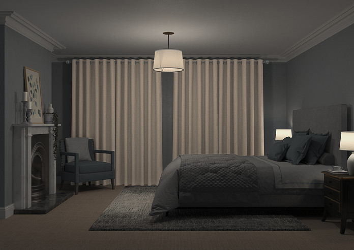 Faux Suede, Parchment - Made to Measure Curtains - Image 7